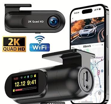 2K Quad HD Avtomobil DVR Kamera - 2K Quad HD video yazılışı: yüksək — 2