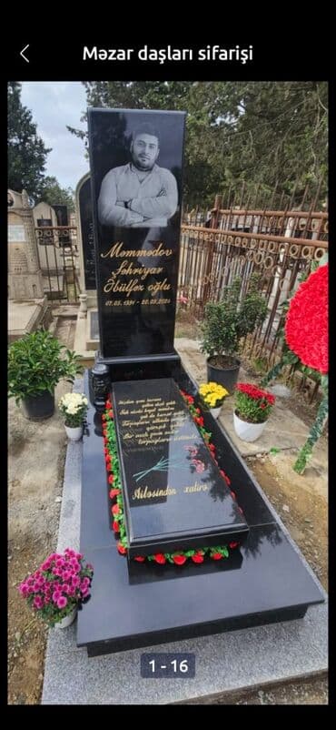 artizan quyularinin qazilmasi: Göstərilən xidmətlər. Məzar daşlarının hazırlanması. 3 d şəkillərin — 2