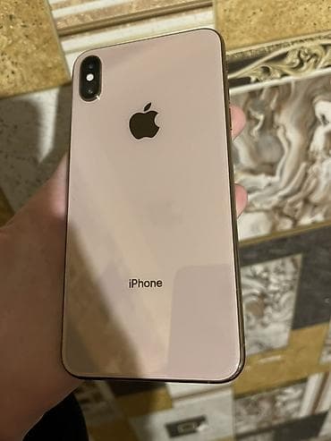 kreditle iphone x: IPhone Xs Max, Qızılı, Simsiz şarj, Face ID — 2