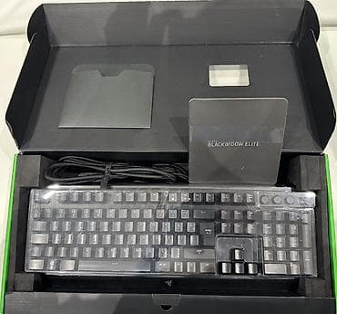 lenovo notebook: Razer BlackWidow Elite – Mexaniki Oyun Klaviaturası - Razer Green — 4