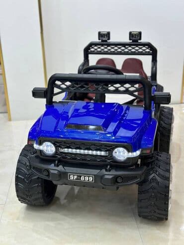 ucuz uşaq maşınları: Pultlu uşaq jeep maşınları 4 motor! Yaş Aralığı 1-7 yaş Uşaqlar üçün — 1