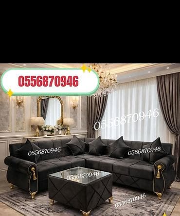 divan işlenmiş: Künc divan, Qonaq otağı üçün, Parça, Bazalı, Açılan, Kitab — 2