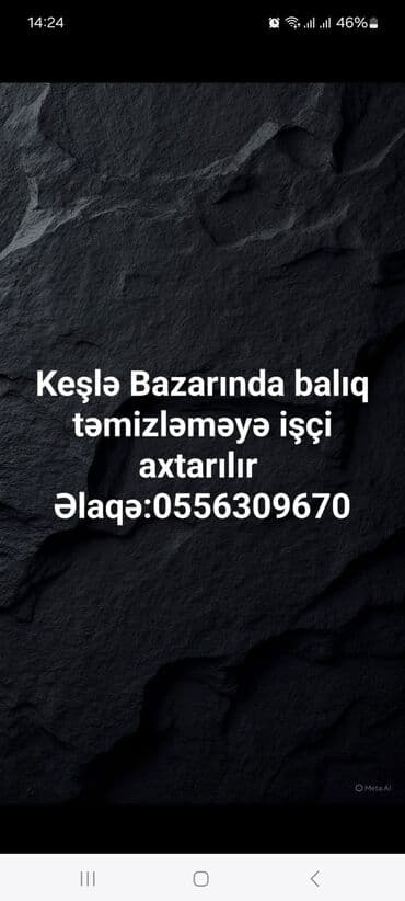 İşçi axtarılır lalafo.az -da İşçi axtarılır