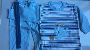 детские комплекты с бриджами: Ushaq yataq geyimi . Pijamka. 5 man . Teze geyinilmemiw — 1