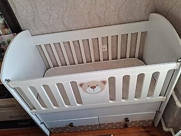 intex matras: Oğlan və qız üçün, İşlənmiş, Dördbucaq, Beşik, Matras ilə — 1