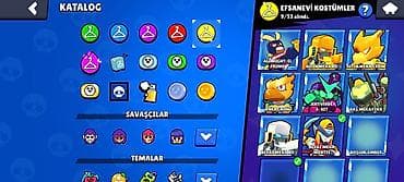 bujuteriya: Brawl Stars hesabı - Kupa yolu: 38.924 - Toplam prestij: 21 - — 6
