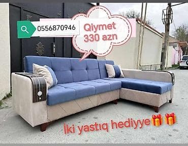 iqlavoy divan: Künc divan, Yeni, Açılan, Bazalı, Parça, Şəhərdaxili pulsuz çatdırılma — 1