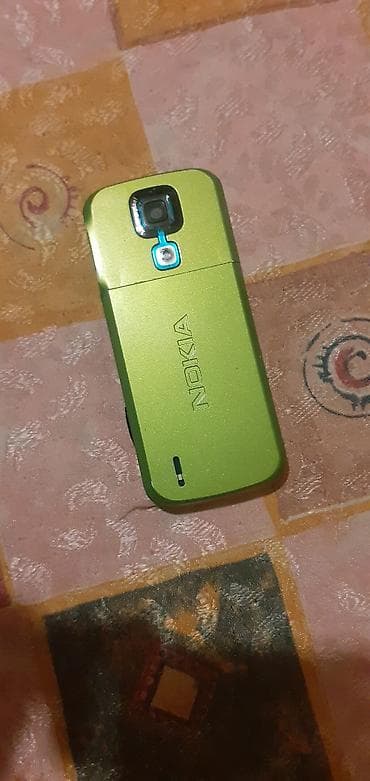 dubay telfon: Nokia 500, < 2 GB Memory Capacity, rəng - Yaşıl, Zəmanət, Düyməli — 4