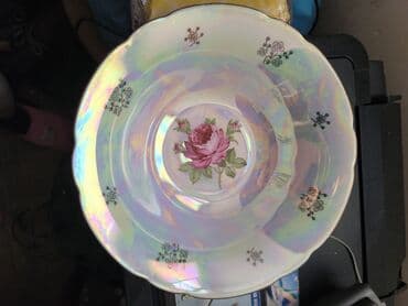 souslar: Nahar dəsti, rəng - Ağ, Farfor, 6 nəfərlik, Almaniya — 2