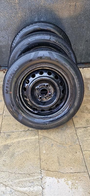 Disklər: Satılır: polad disk dəsti - Növü: polad təkər diskləri (steel rims) - — 2