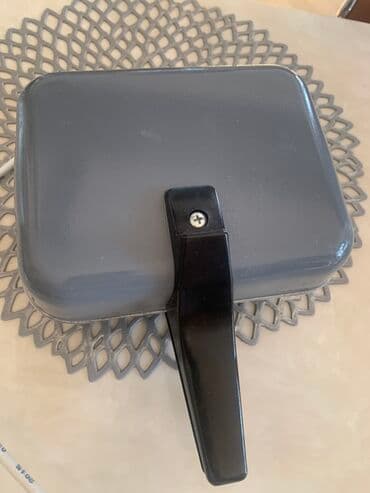 popkorun aparatı: Elektrik vafli bişirən (waffle maker) - İki tərəfli, qapaqlı — 3