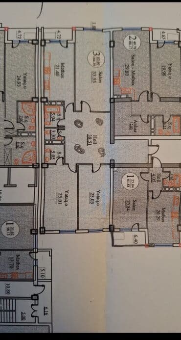 xacmaz dasinmaz emlak: 3 otaqlı, Yeni tikili, m. 28 may, 165 kv. m — 5