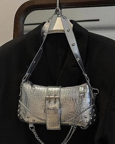 Ətəklər: Qadın üçün mini çiyin çantaları – müxtəlif modellər və rənglər. - — 6