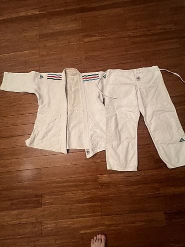 ag salvar: İdman dəsti, Adidas, S, rəng - Ağ — 2