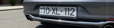 заглушка номера ваз 2109: Nömrə nişanı: 10-XL-112 - Format: AZ standartı, iki rəqəm – iki hərf — 3