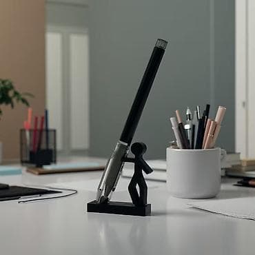 vurma cedveli 11: Qələm Tutacağı – Masaüstü Aksessuar - Dizayn: Minimalist, mat — 8