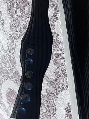 bulgari etir: Qara triko don Standart beden(Geyinende bedene oturur) - Boğazli - — 2