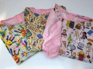 uşaqlar üçün keçə şap şapları: Önlük Boya işləri zaman övladınız geyimini batırırsa, bu elə sizin — 2