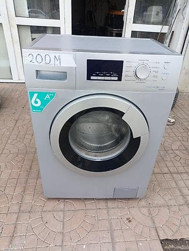 Təmizlik xidmətləri: Hisense önyükləməli paltaryuyan maşın - Tutum: 6 kq - Enerji — 1