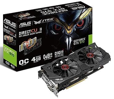 Videokart Asus GeForce GTX 970, 4 GB, Yeni