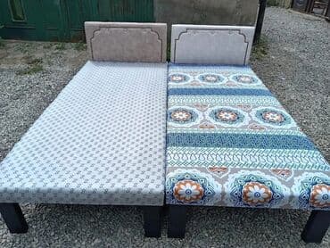 şəxsi əşya: Təzə çarpayılar. 1 nəfərlik çarpayılar 60manat. 2 nəfərlik taxt — 7