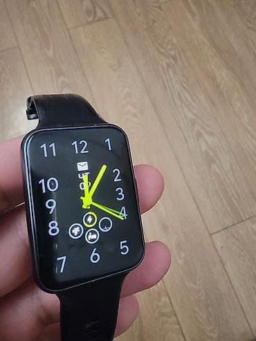 Smart saat, Huawei, Sensor ekran, rəng - Qara