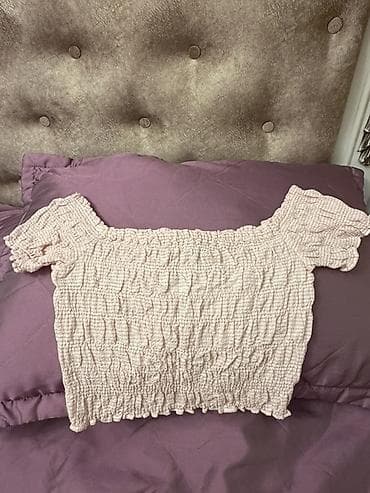 MNG (Mango) qadın topu - Model: smok tikişli (elastik) qısa top - lalafo.az -da MNG (Mango) qadın topu - Model: smok tikişli (elastik) qısa top -