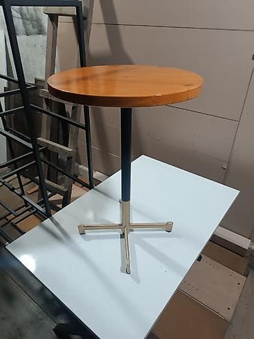 taxta stollar: Bar masası, Yeni, Açılmayan, Taxta, Yumru masa — 2