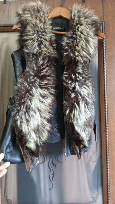 dəri jaket: Kurk tüllü deri — 1