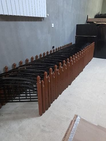 hasar setka: Metaldan dekorativ hasar panelləri - Material: Qalın profilli metal — 1