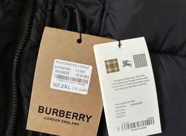 Верхняя одежда: Мужская куртка, Болонка, Зимняя, Burberry, 2XL — 3