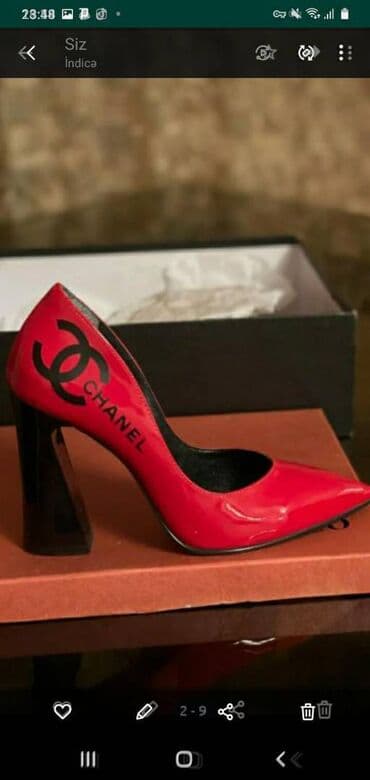 Tuflilər, Ölçü: 38, İşlənmiş