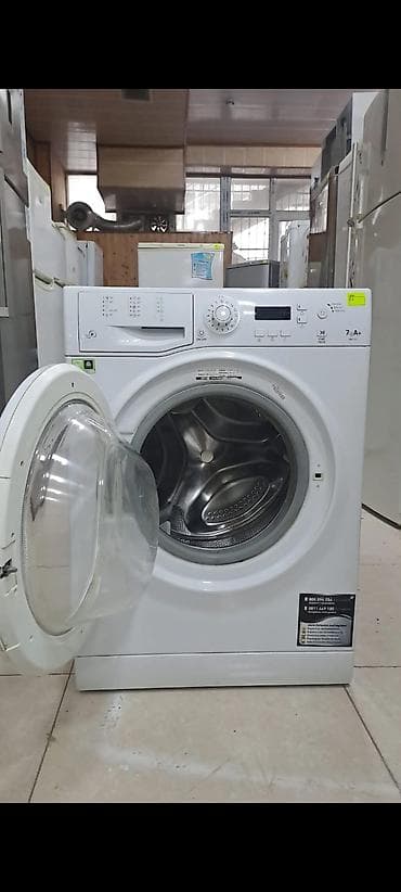 bosch qabyuyan serie 4: Paltaryuyan maşın Hotpoint Ariston, 7 kq, Avtomat, Qurutmasız — 1