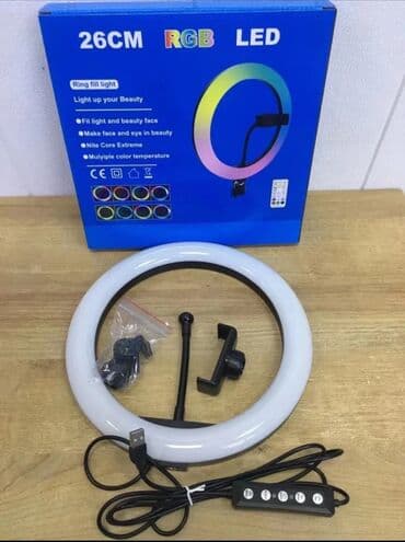 gunəş panelli kamera: ✅led rgb işiq tripod ✅i̇dare etme pultu var ✅3 telefon tutacaği ✅18 — 2