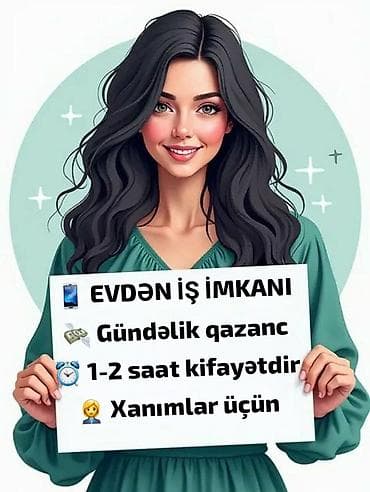 Çağrı mərkəzi operatoru tələb olunur, Yalnız qadınlar üçün, Gündəlik ödəniş