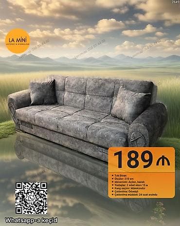 Divan, Açılan, Bazalı, Parça, Ödənişli çatdırılma