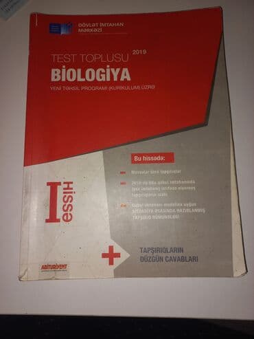 Biologiya test toplusu 1.hissə 2019 Səliqəli işlənilib.Heç bir yazı lalafo.az -da Biologiya test toplusu 1.hissə 2019 Səliqəli işlənilib.Heç bir yazı