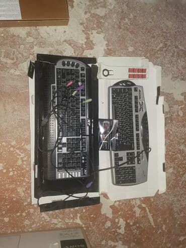kompyuter klaviaturasi: İki ədəd klaviatura dəsti - Model/Brend: Soldakı A4Tech X7 Series — 1