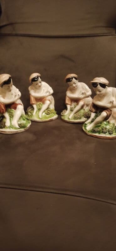 Antik kolleksiya seti – dekorativ və çay mədəniyyəti əşyaları -