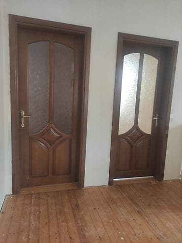 qapi ucun vinil: Taxta iç qapılar dəsti - Material: massiv taxta (təbii ağac — 4