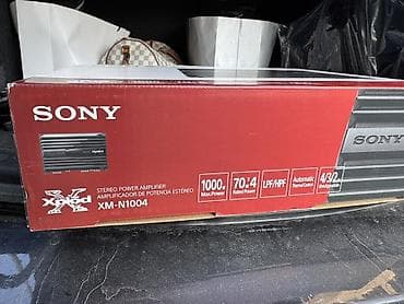 ses cihazı: Sony Xplod XM-N1004 stereo güc gücləndiricisi - Model: XM-N1004 — 2