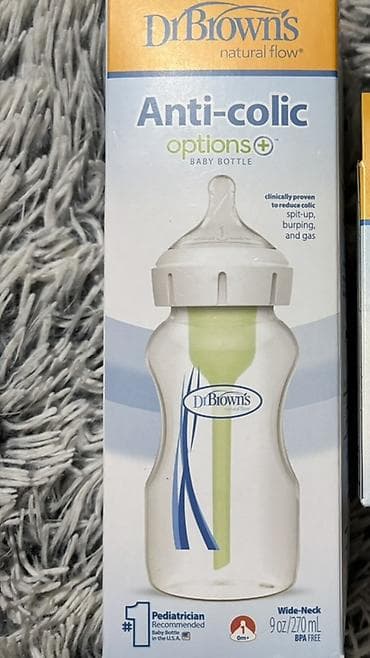 dp am: Dr. Brown’s Natural Flow Options+ Anti-colic geniş ağızlı uşaq — 1