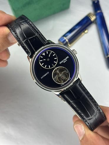Patek Philippe üslubunda avtomatik mexanizmli kişi qol saatı - — 8