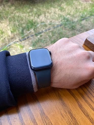 uşaqlar üçün smart saatlar: İşlənmiş, Smart saat, Apple, Sensor ekran, rəng - Qara — 1