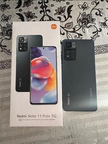 redmi not 8 ekran: Redmi Note 11 Pro+, 128 GB, rəng - Qara, Barmaq izi — 3