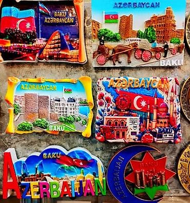 uz sekiller 2018: Milli suvenirlər. Maqnitlər. Təzə Ünvan AMAY ticarət mərkəzi ağ — 5