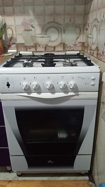 mətbəx soba: Qaz sobası Ayrıca dayanan, 4 gözlü — 6