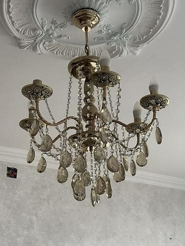 Çılçıraq, 5 lampa, Metal lalafo.az -da Çılçıraq, 5 lampa, Metal