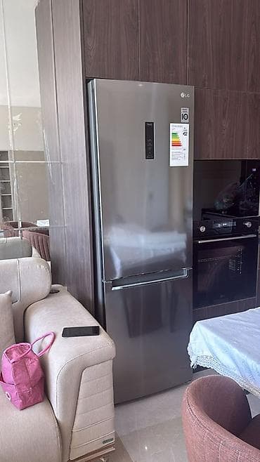 ventilyator satisi: 2 qapılı LG Soyuducu Satılır, rəng - Qara — 2