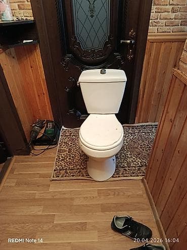 düyme: Unitaz – baklı model - Korpus: mərmər-ağ keramikadan, döşəməyə — 1